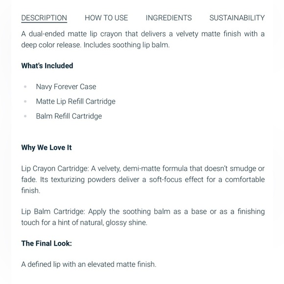 Trestique Lip Crayon in Deep Red - Picture 9 of 10